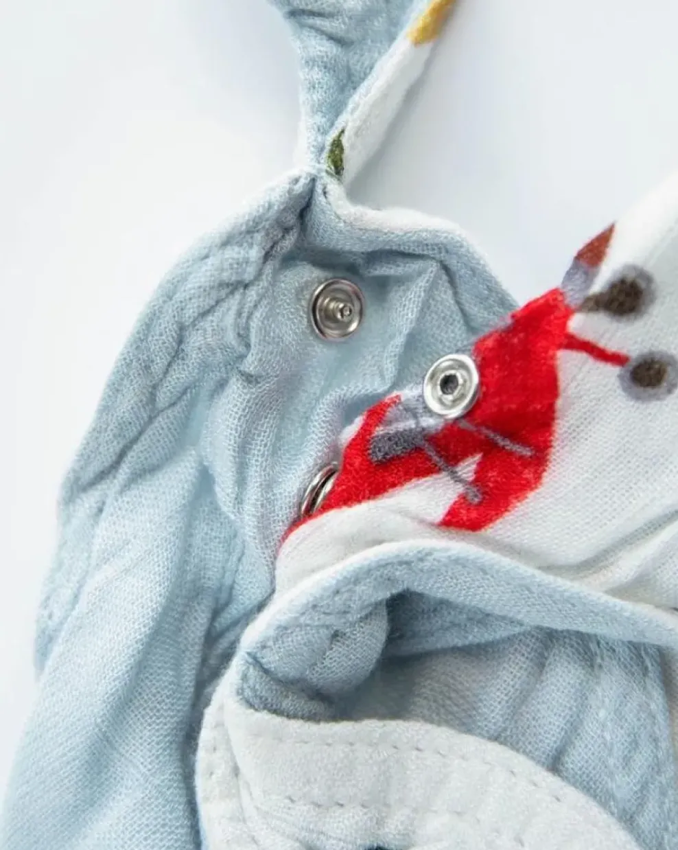 Little Unicorn Deluxe Muslin Reversible Bandana Bib Air Show Online