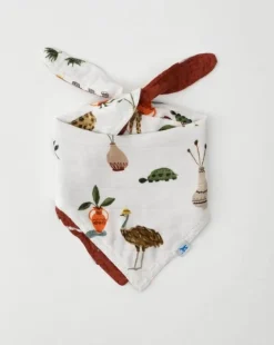 Little Unicorn Deluxe Muslin Reversible Bandana Bib Safari Social Online