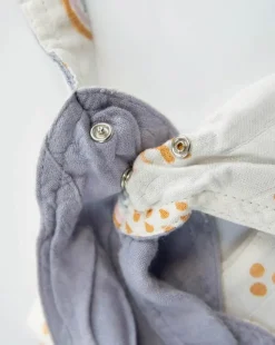 Little Unicorn Deluxe Muslin Reversible Bandana Bib Rainbow Raindrop Fashion