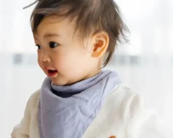 Little Unicorn Deluxe Muslin Reversible Bandana Bib Rainbow Raindrop Fashion