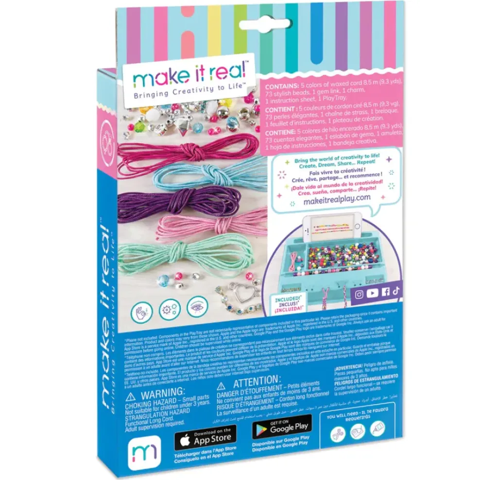 Make It Real : Rainbow Bling Bracelets Outlet