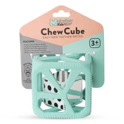 Malarkey Kids Malarky Kids® Chew Cube Silicone Rattle (Grey) Fashion
