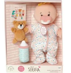 Manhattan Toy ® Love, Stella Sleepy Time Set Peach Doll with Blonde Tuft Sale