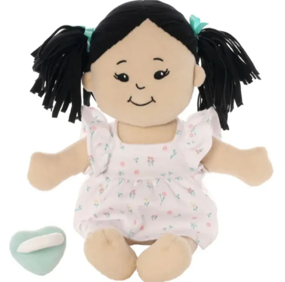 Manhattan Toy ® Love, Stella Light Beige Doll with Black Pigtails Best