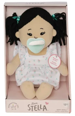 Manhattan Toy ® Love, Stella Light Beige Doll with Black Pigtails Best