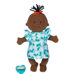 Manhattan Toy ® Wee Baby Stella Brown with Black Wavy Tuft (New Box) Best
