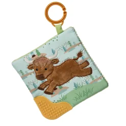 Mary Meyer ® Crinkle Teether: Hetty Highland Cow 6" New