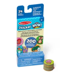 Melissa and Doug Melissa & Doug® Sticker WOW!® Mini Activity Pad & Refill Stickers - Surprise Pack 1 (200+ Stickers, Stamper Not Included) Best