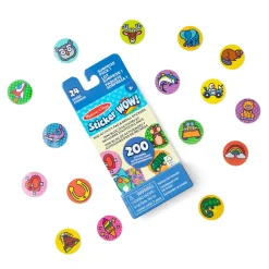 Melissa and Doug Melissa & Doug® Sticker WOW!® Mini Activity Pad & Refill Stickers - Surprise Pack 1 (200+ Stickers, Stamper Not Included) Best