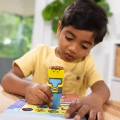 Melissa and Doug Melissa & Doug® Sticker WOW!® Activity Pad & Sticker Stamper - Bulldozer Fashion