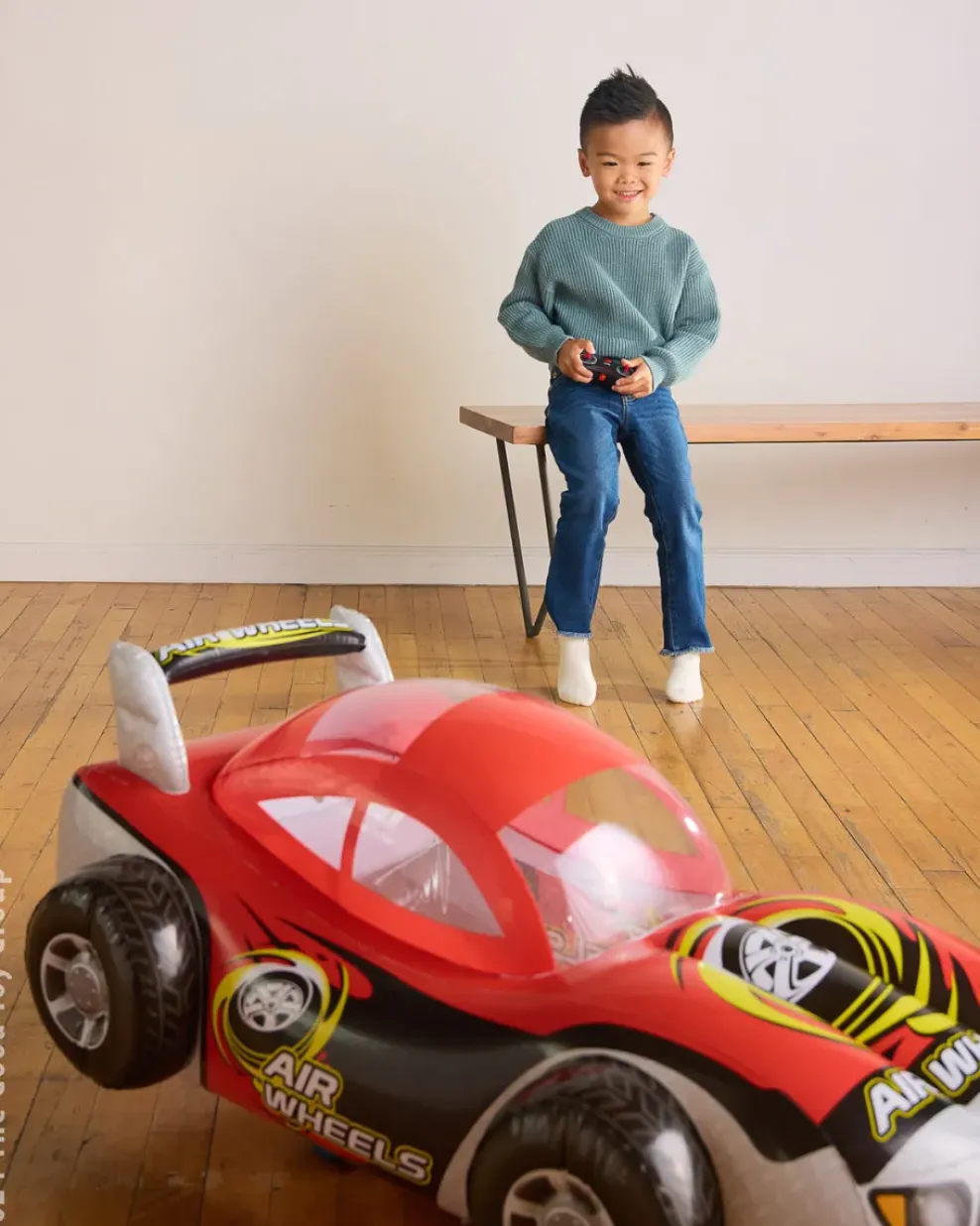 Mindscope Turbo Twister Air Wheels (Red) 3' Fashion