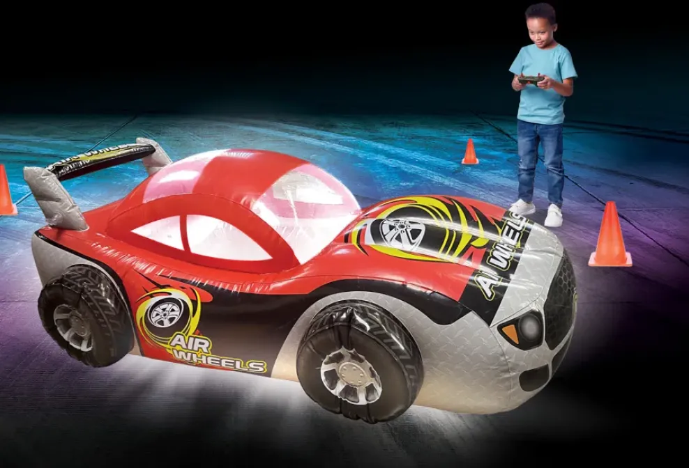 Mindscope Turbo Twister Air Wheels (Red) 3' Fashion