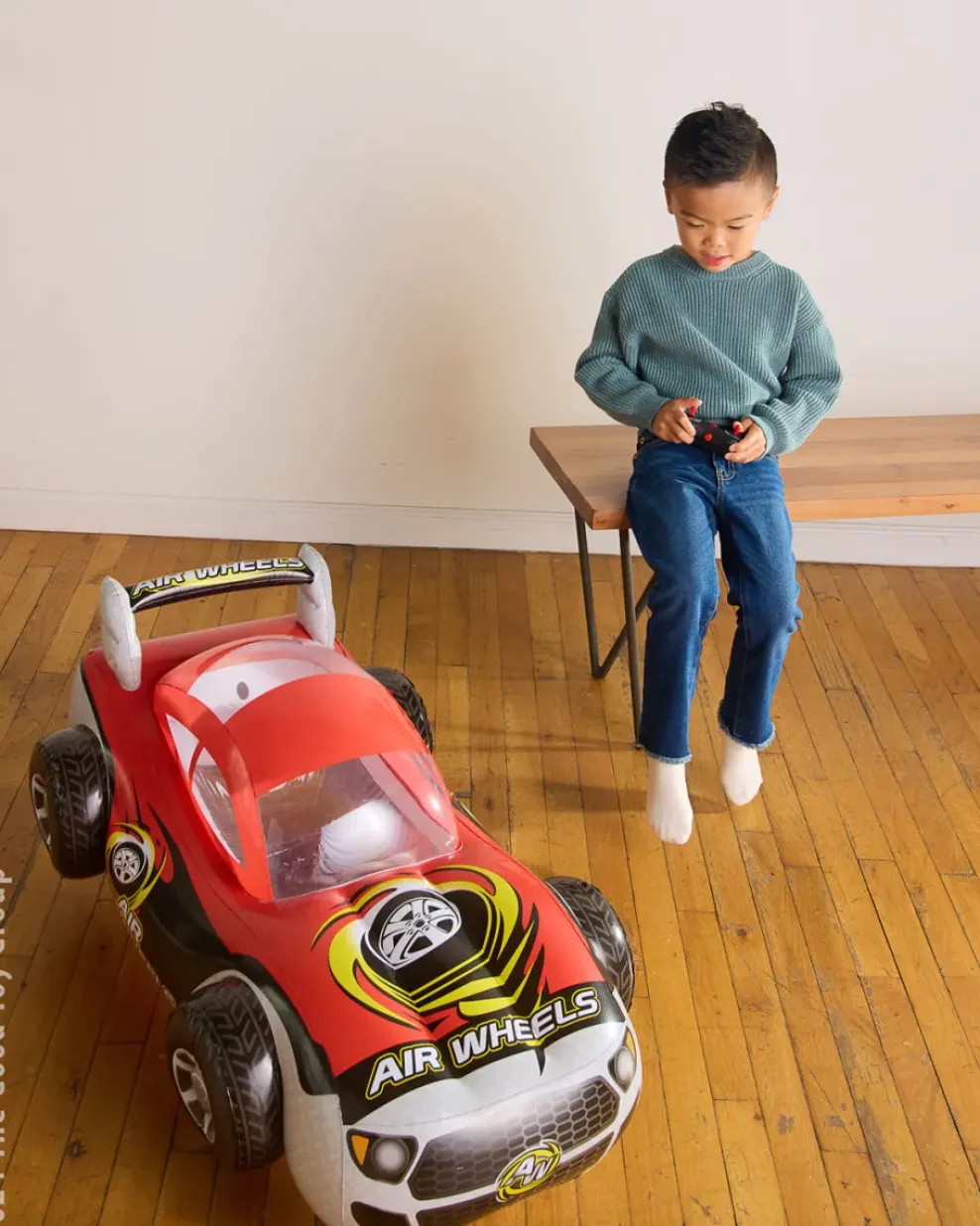 Mindscope Turbo Twister Air Wheels (Red) 3' Fashion