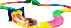 Mindscope Twister Track 3D 11 Feet of Neon Glow In The Dark Track + Car Discount