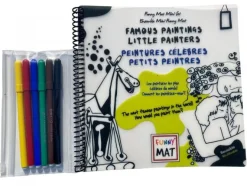 Crestar Limited Mini Funny Mat Set with 6 Markers - Famous Paintings Discount