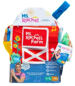 Spin Master Ms. Rachel Sensory Learning Farm Soft Book Online