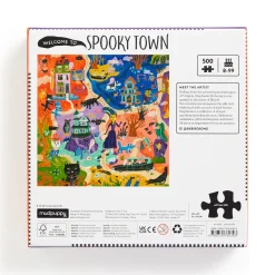 Mudpuppy 500 Piece Family Puzzle Welcome to Spooky Town Online