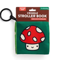 Mudpuppy Crinkle Fabric Stroller Book: Nature Baby Hot