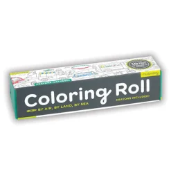 Mudpuppy Mini Coloring Roll - By Air, By Land, By Sea Online