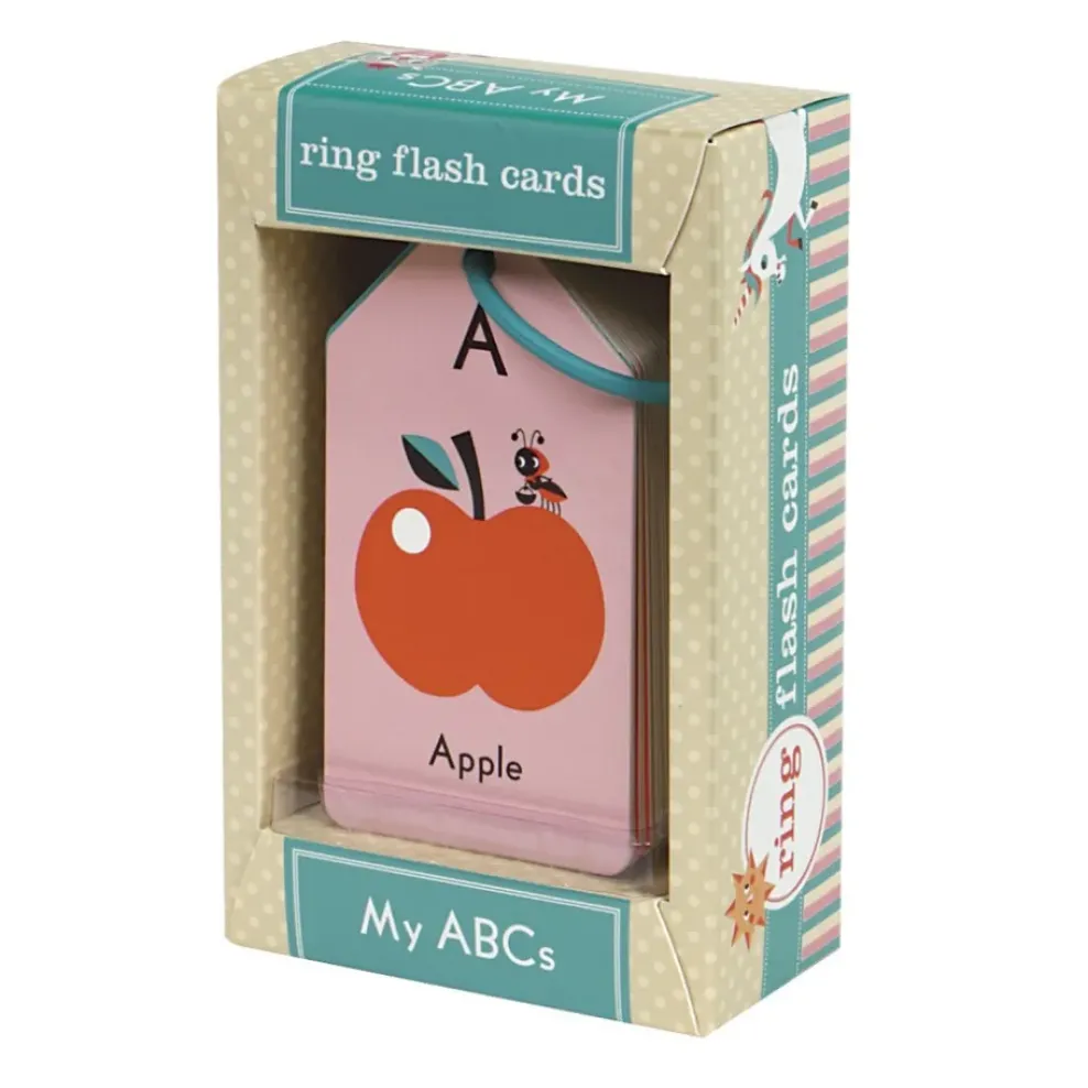 Mudpuppy Ring Flash Cards - My ABCs Hot