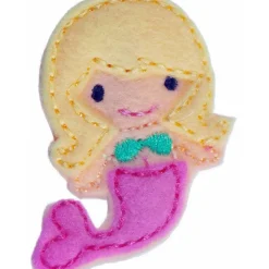 No Slippy Hair Clippy Ariel Mermaid Pink Tail Best