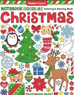 Fox Chapel Publishing Notebook Doodles Christmas New