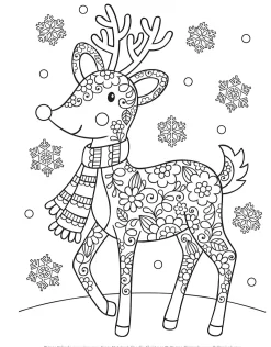 Fox Chapel Publishing Notebook Doodles Christmas New
