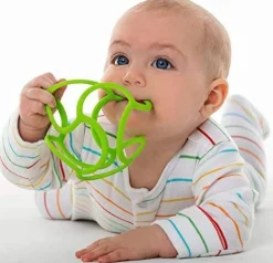 Kids Preferred OgoBolli: Teether Ball Blue Hot