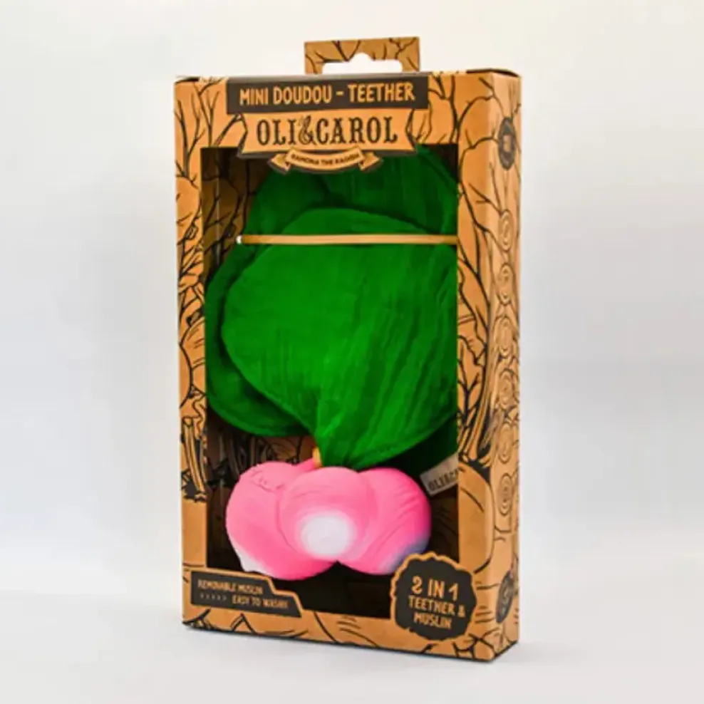 Hotaling Imports Oli & Carol Ramona the Radish Mini Doudou Teether Sale