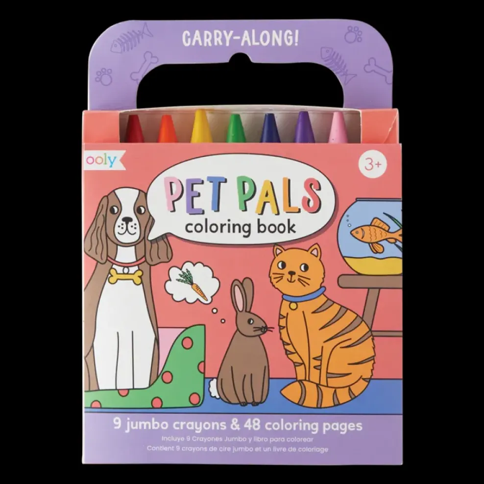 Ooly Carry-Along Coloring Book - Pet Pals Sale