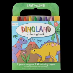 Ooly Carry-Along Coloring Book - Dinoland Outlet