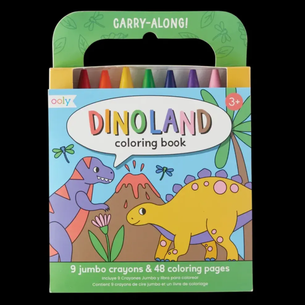 Ooly Carry-Along Coloring Book - Dinoland Outlet