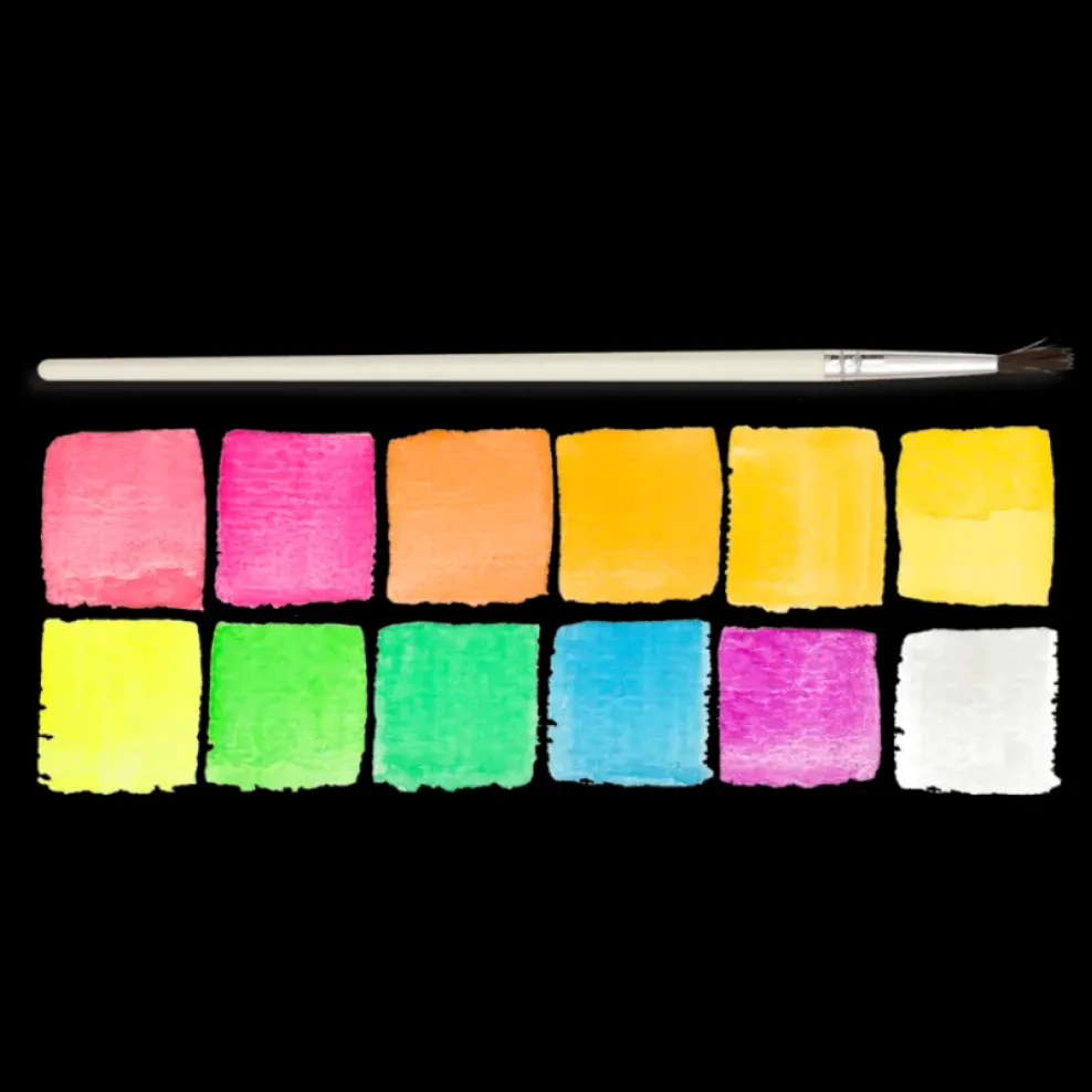 Ooly Chroma Blends Watercolor Paints Neon Online