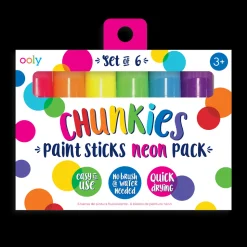 Ooly Chunkies Paint Sticks - Neon Outlet