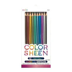 Ooly Color Sheen Metallic Colored Pencils - set of 12 Outlet