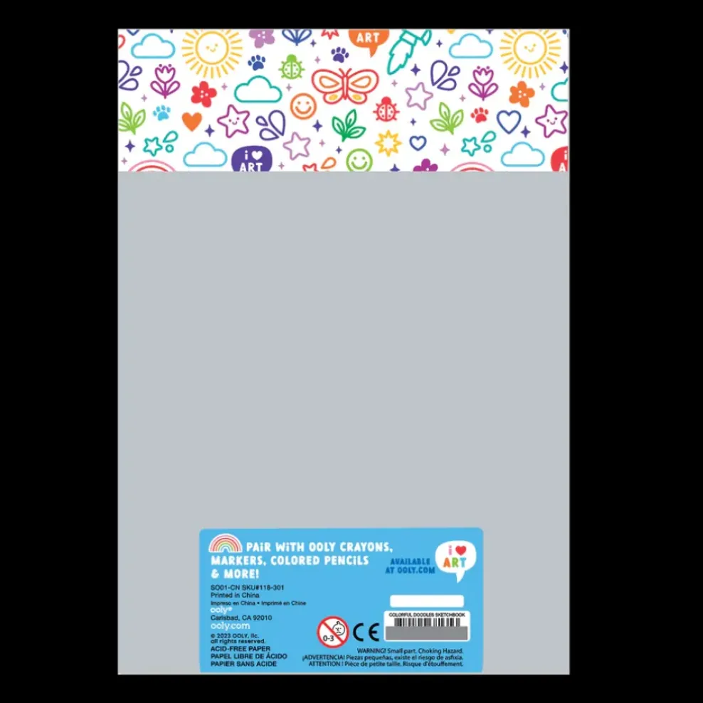 Ooly Colorful Doodles Sketchbook Hot