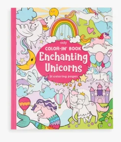 Ooly Color-In' Book - Enchanting Unicorns Online