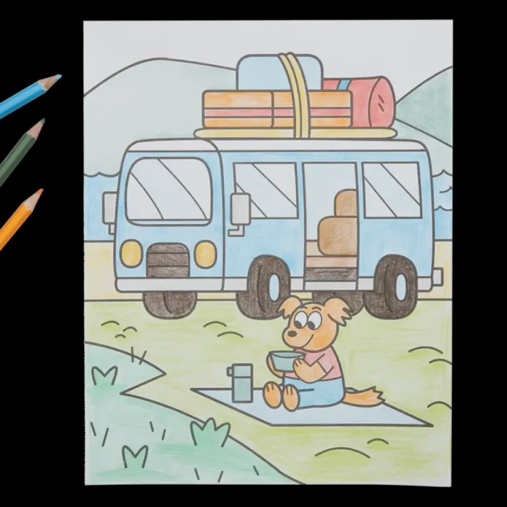 Ooly Color-In' Book - Movin' and Shakin' Fashion