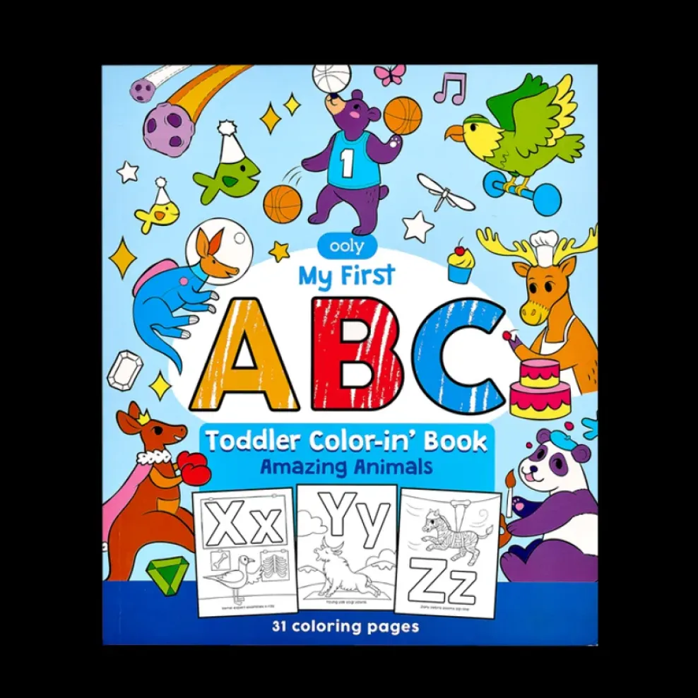 Ooly Color-In' Book Toddler - My First ABC Online