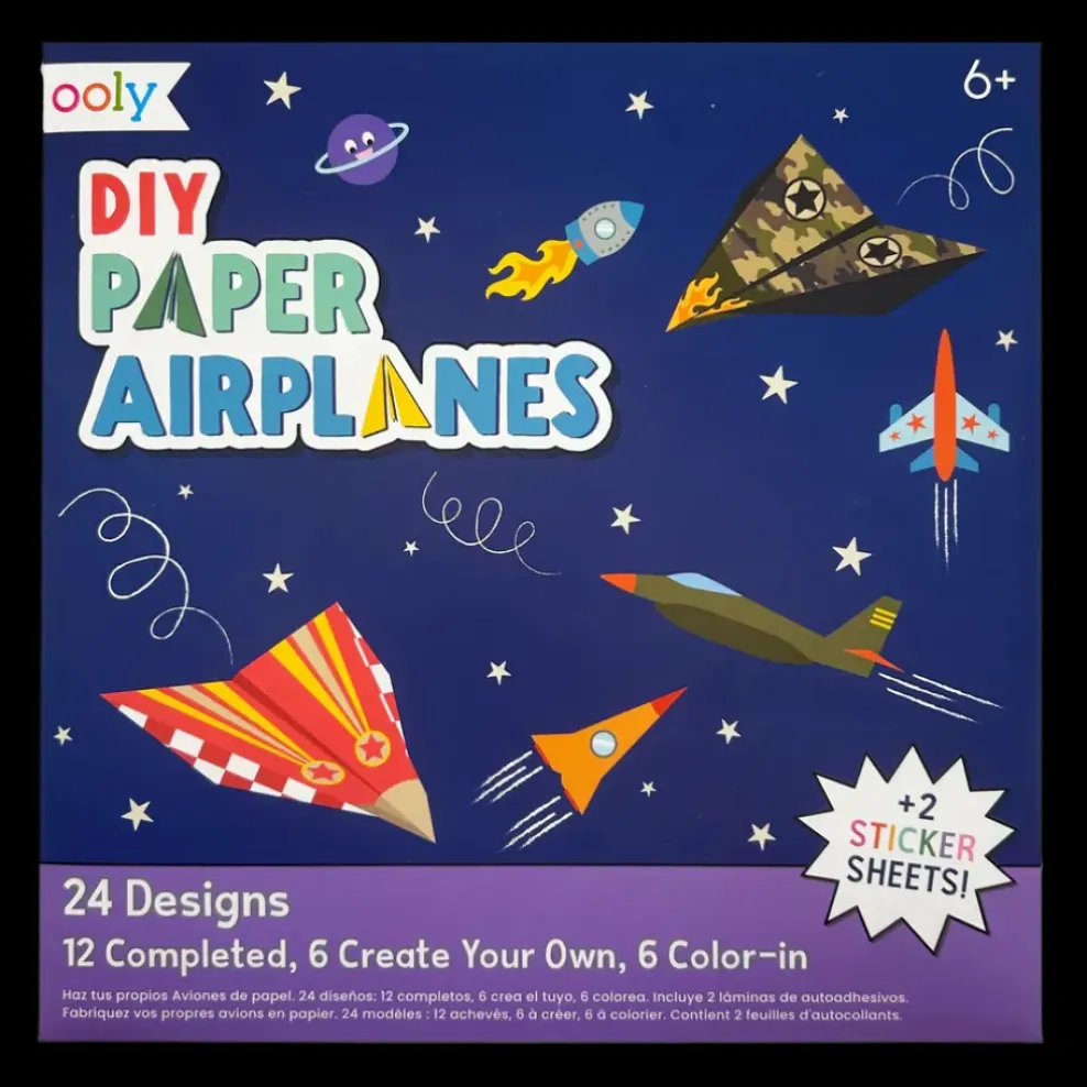 Ooly DIY Paper Airplanes Activity Kit Online