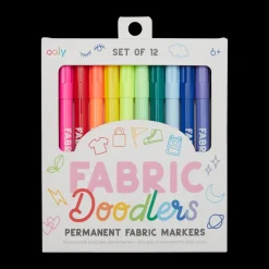 Ooly Fabric Doodlers Markers Hot