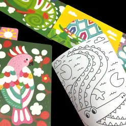Ooly Foil-tastic Foil Art & Coloring Set - Awesome Animals Sale