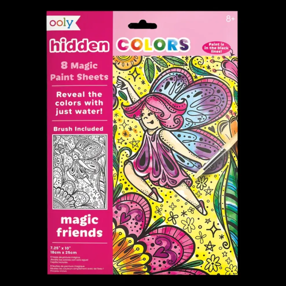 Ooly Hidden Colors Magic Paint Sheets: Magic Friends Clearance