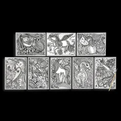 Ooly Hidden Colors Magic Paint Sheets: Magic Friends Clearance