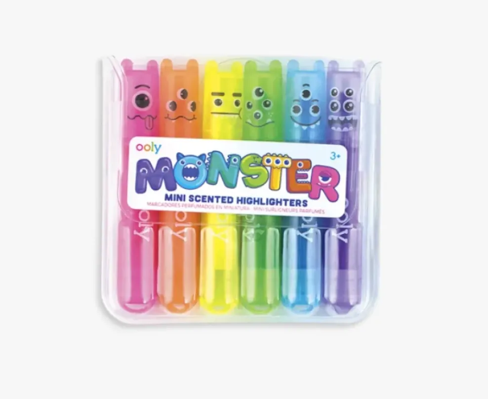Ooly Mini Monster Scented Markers New