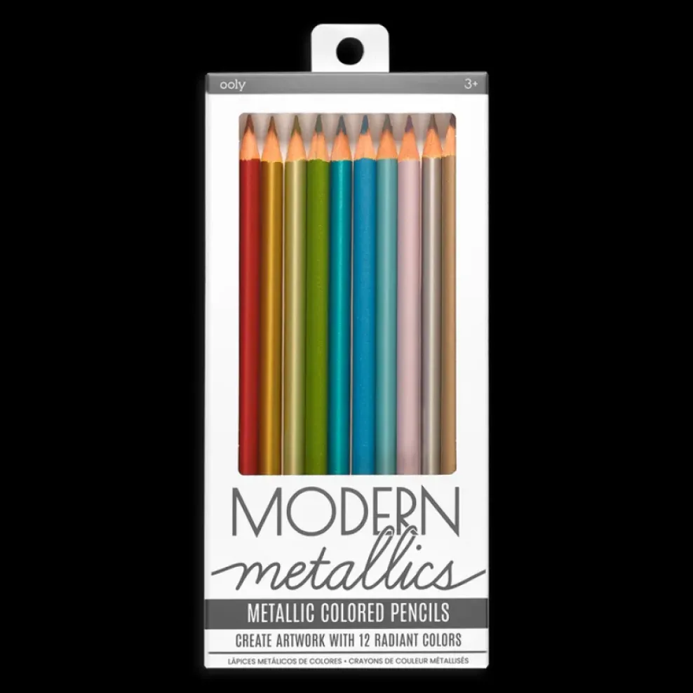 Ooly Modern Metallics Colored Pencils Outlet
