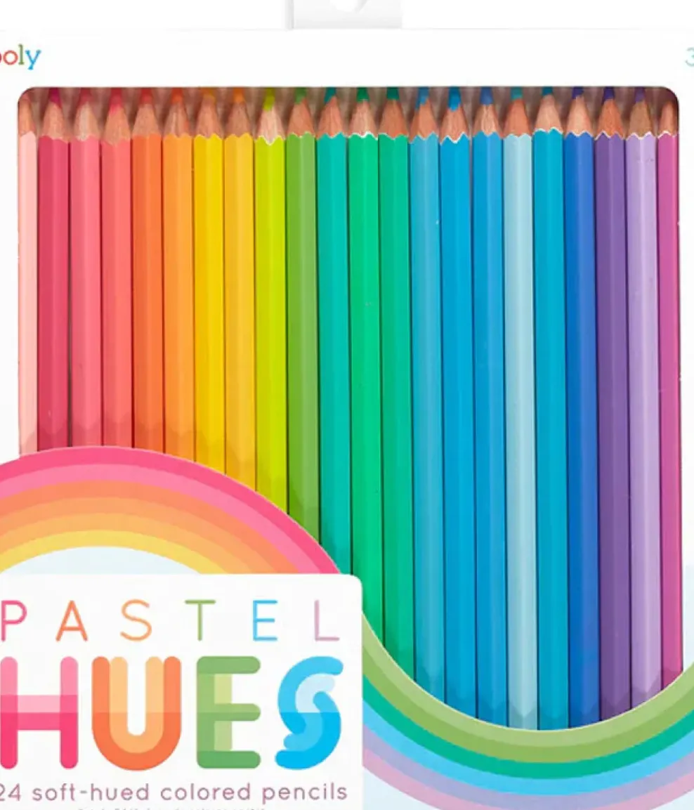 Ooly Pastel Hues Colored Pencils (set of 24) Clearance