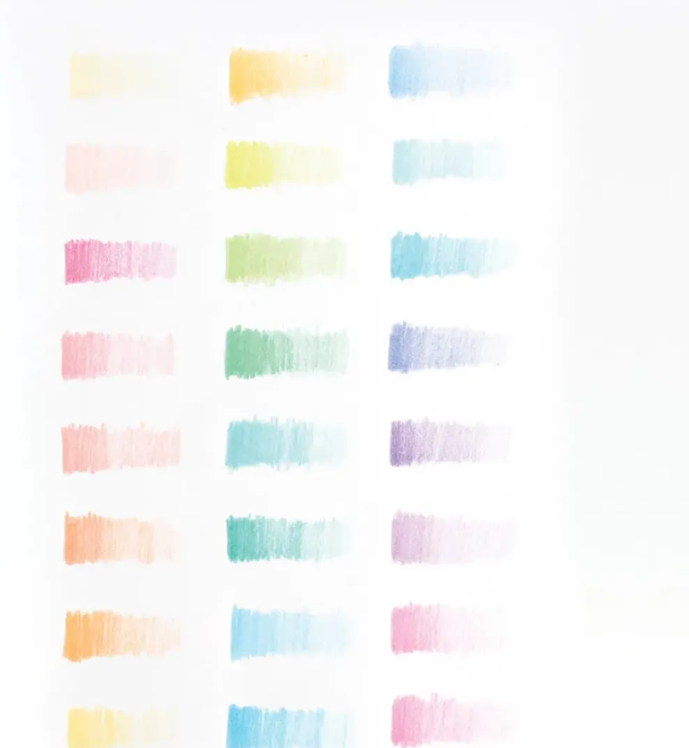 Ooly Pastel Hues Colored Pencils (set of 24) Clearance