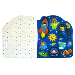 Ooly Playful Pages Activity Book - Pets In Space Clearance