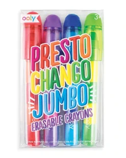 Ooly Presto Chango Jumbo Erasable Crayons Hot